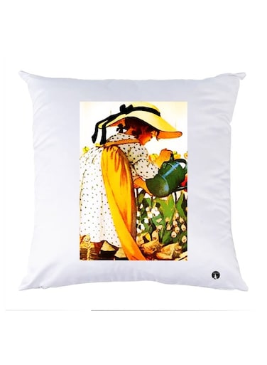 Printed Pillow polyester Multicolour 30x30cm