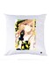 Printed Pillow Polyester White 30x30cm