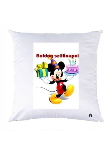 Printed Pillow Polyester Multicolour 30x30cm