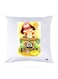 Printed Pillow Case polyester White 30x30cm