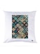 Printed Pillow Case polyester White 30x30cm