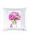 Printed Pillow polyester White 30x30cm