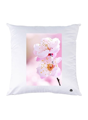 Printed Pillow polyester White 30x30cm