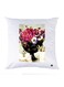 Printed Decorative Pillow Multicolour 30x30cm