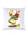 Printed Pillow Case polyester White 30x30cm