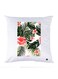 Printed Pillow Case polyester White 30x30cm