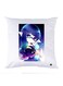 Printed Pillow Case Polyester White 30x30cm