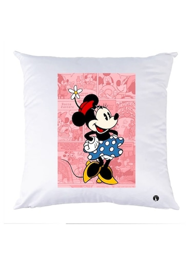 Printed Pillow polyester Multicolour 30x30cm