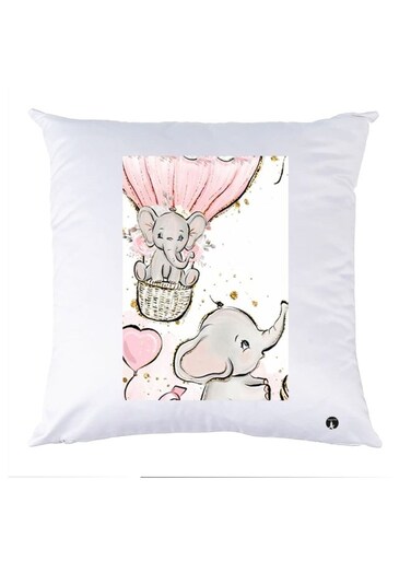 Printed Pillow polyester Multicolour 30x30cm