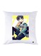 Printed Pillow Case polyester White 30x30cm