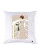 Printed Pillow polyester White 30x30cm
