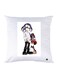 Printed Pillow Case polyester White 30x30cm