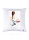 Printed Pillow Case polyester White 30x30cm