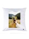 Printed Pillow Case polyester White 30x30cm