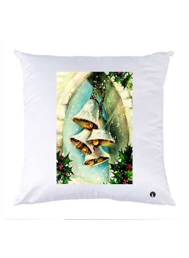 Printed Pillow polyester Multicolour 30x30cm