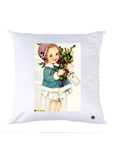 Printed Pillow polyester Multicolour 30x30cm