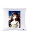 Printed Pillow Case polyester White 30x30cm