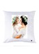 Printed Pillow Case polyester White 30x30cm