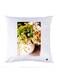 Printed Pillow polyester White 30x30cm