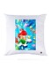 Printed Pillow polyester Multicolour 30x30cm