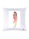Printed Pillow Case polyester White 30x30cm
