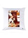 Printed Pillow polyester White 30x30cm