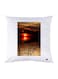 Printed Pillow Case polyester White 30x30cm
