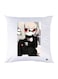 Printed Pillow Case polyester White 30x30cm