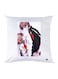 Printed Pillow polyester White 30x30cm