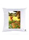 Printed Pillow Case polyester White 30x30cm