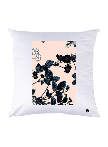 Printed Pillow Case polyester White 30x30cm