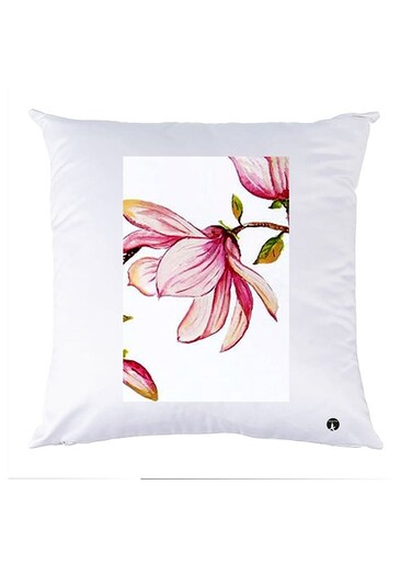 Printed Pillow polyester White 30x30cm