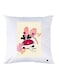 Couple Printed Throw Pillow polyester White/Red/Black 30x30cm