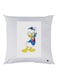 Donald Duck Printed Throw Pillow White/Blue/Red 30x30cm