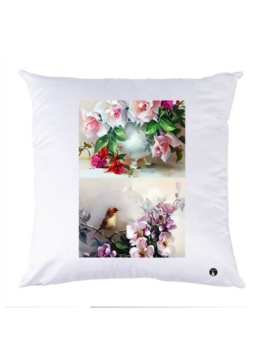 Printed Pillow polyester Multicolour 30x30cm