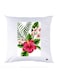 Printed Pillow Case Polyester White 30x30cm