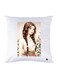 Printed Pillow polyester White 30x30cm