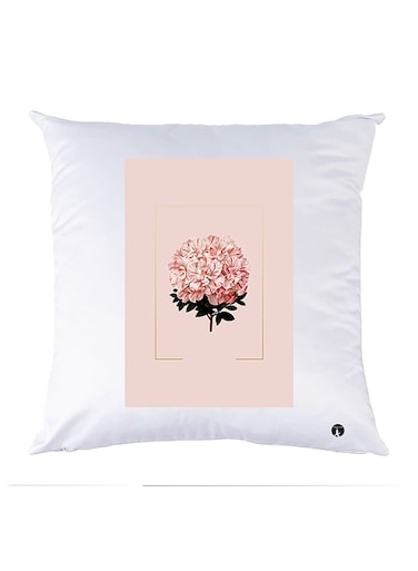 Printed Pillow Case polyester White 30x30cm