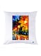 Printed Pillow polyester White 30x30cm