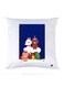 Printed Pillow Case polyester White 30x30cm