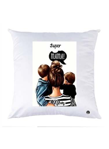 Printed Pillow polyester Multicolour 30x30cm