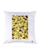 Printed Pillow Case polyester White 30x30cm