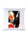 Printed Pillow Case polyester White 30x30cm