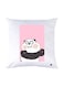 Printed Pillow White 30x30cm