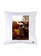 Printed Pillow polyester White 30x30cm