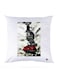Printed Pillow Case polyester White 30x30cm