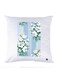 Printed Pillow Case polyester White 30x30cm