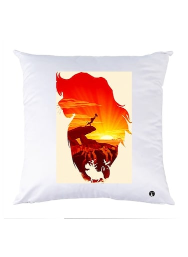 Printed Pillow polyester Multicolour 30x30cm