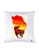 Printed Pillow polyester Multicolour 30x30cm