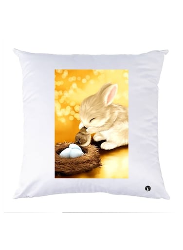Printed Decorative Pillow Multicolour 30x30cm